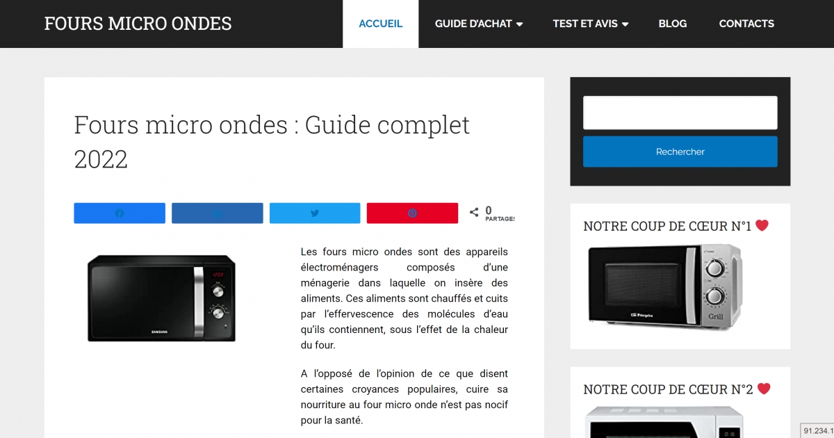 Fours Micro Ondes Com Adresse Et Avis Sur Le Bottin