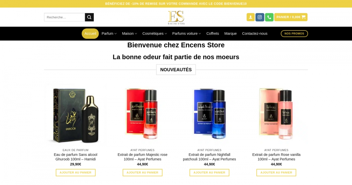 Encens Storefr Adresse Et Avis Sur Le Bottin 5739