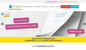 Comitéo, des solutions innovantes pour gérer votre comité d'entreprise