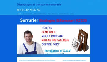 Serrurier Boulogne Billancourt, des experts en artisanat à votre service