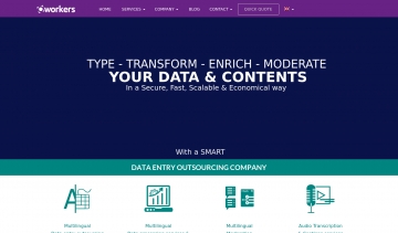 Oworkers, votre professionnel en transcription de données