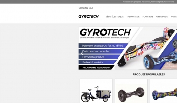 Gyrotech SAS, la boutique des produits innovants