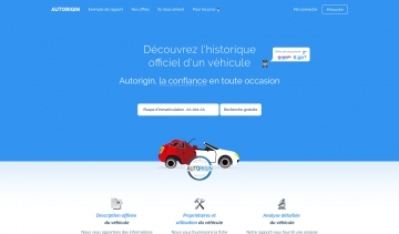 Autorigin, votre solution d'information sur les véhicules