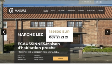 C21Masure, agence immobilière à Soignies