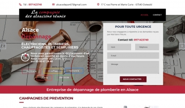 alsacedepannage, entreprise de dépannage de plomberie en Alsace 