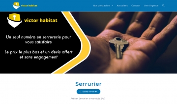 Victor Habitat, votre serrurier fiable et pas cher