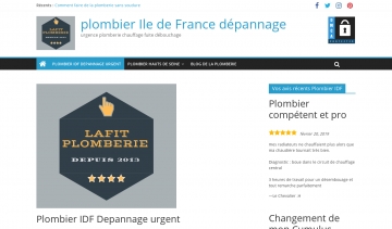 Lafit Plomberie, la meilleure entreprise de plomberie à l'Île de France 