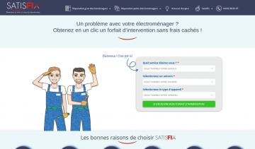 Satisfix - Les experts de la réparation d'appareils électroménager