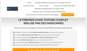 Guide Toiture, les meilleures informations sur les toitures