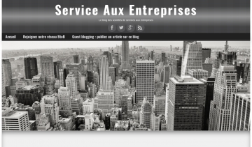 Services aux entreprises, pour les informations pertinentes sur les entreprises