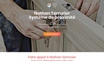 nathanserrurier, site présentant des serruriers de qualité