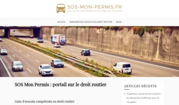 SOS Mon Permis, votre blog sur le droit routier