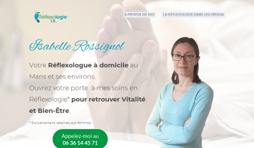 Isabelle Rossignol, spécialiste en réflexologie 