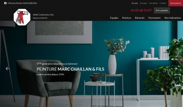 Chaillan & Fils, pour vos travaux de peinture