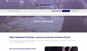 Maître Sébastien Pottemain, votre avocat en droit des affaires à Paris 9