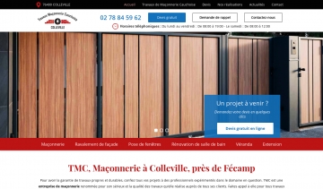 TMC : entreprise de maçonnerie à Colleville, près de Fécamp