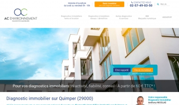 AC ENVIRONNEMENT, diagnostiqueur immobilier sur Quimper