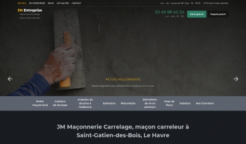 JM Maçonnerie Carrelage, l'entreprise de petite maçonnerie au Havre