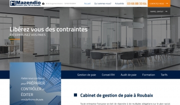 MAZENDIO, prestataiare de gestion externalisée de paie