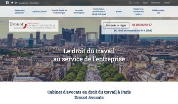 Drouot avocats, Avocats en droit du travail, Paris