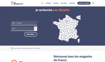 Au magasin, portail web de qualité pour trouver tout ce que vous désirez en France