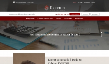 Cabinet EXECIOM : expert comptable à Paris 20