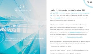 AC Environnement, l'expert incontournable du diagnostic immobilier en France