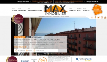 Max Immobilier, votre expert de l'immobilier en Corse