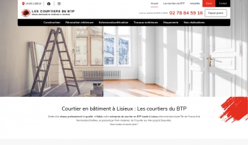 Les Courtiers du BTP, courtier en bâtiment à Lisieux