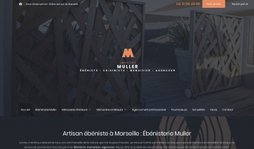 Menuiserie Agencement Muller, Artisan ébéniste à Marseille