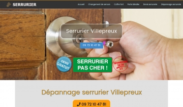 Serruriervillepreux.net, trouver un serrurier pas cher et rapide à Villepreux