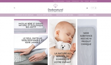 dodonaturel, vente de matelas 100% bio sans produits nocifs