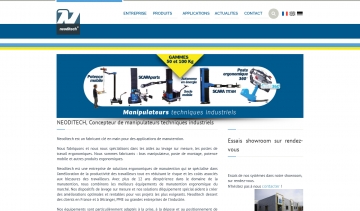 Neoditech, fabricant de solutions ergonomiques industrielles