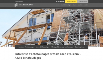 Services de montage et de démontage des échafaudages