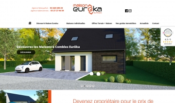 Maison-eureka.fr, le constructeur de maisons personnalisées de haute qualité dans le nord