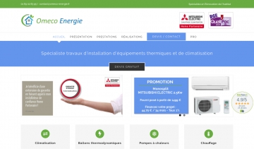 Oméco Energie : spécialiste de l'installation des systèmes de chauffage et de climatisation