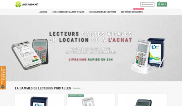 LIBER’MÉDICAL : achat et location de lecteurs de cartes vitales