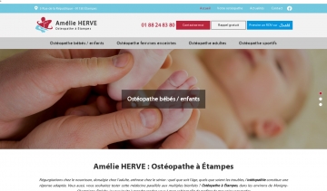 Amélie HERVE, le meilleur ostéopathe à Etampes