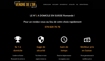 Vendredelor, achat et vente d'or en Suisse Romande