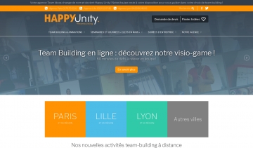 Happy Unity, entreprise de team bulding à Paris