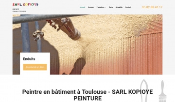 SARL KOPIYE: entreprise de peinture à Toulouse