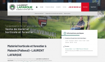 Entreprise de vente des matériels horticoles, forestiers et de construction