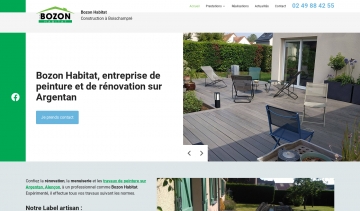 Bozon Habitat, entreprise de peinture et de rénovation sur Argentan