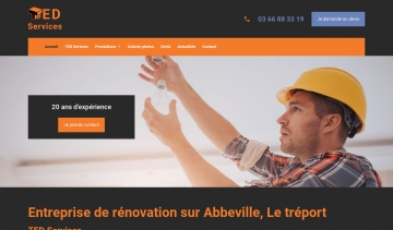 TED Services: Entreprise de rénovation de bâtiment à Abbeville