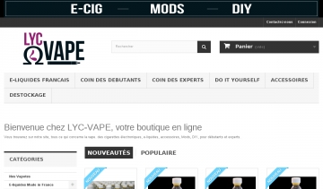 LYC, cigarettes électroniques