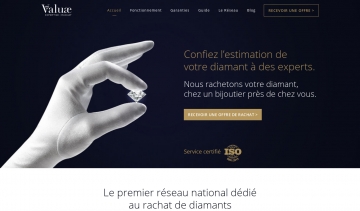 Valuae, premier réseau national en rachat de diamants en France