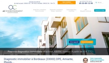 AC Environnement : diagnostiqueur immobilier sur Bordeaux