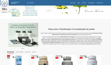 Boutique de vente des produits de phytothérapie et d’aromathérapie