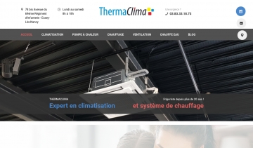 Thermaclima, les professionnels de la climatisation et du chauffage à Nancy