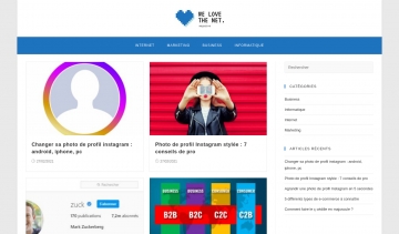 We-love-the.net : le magazine idéal des amoureux du web